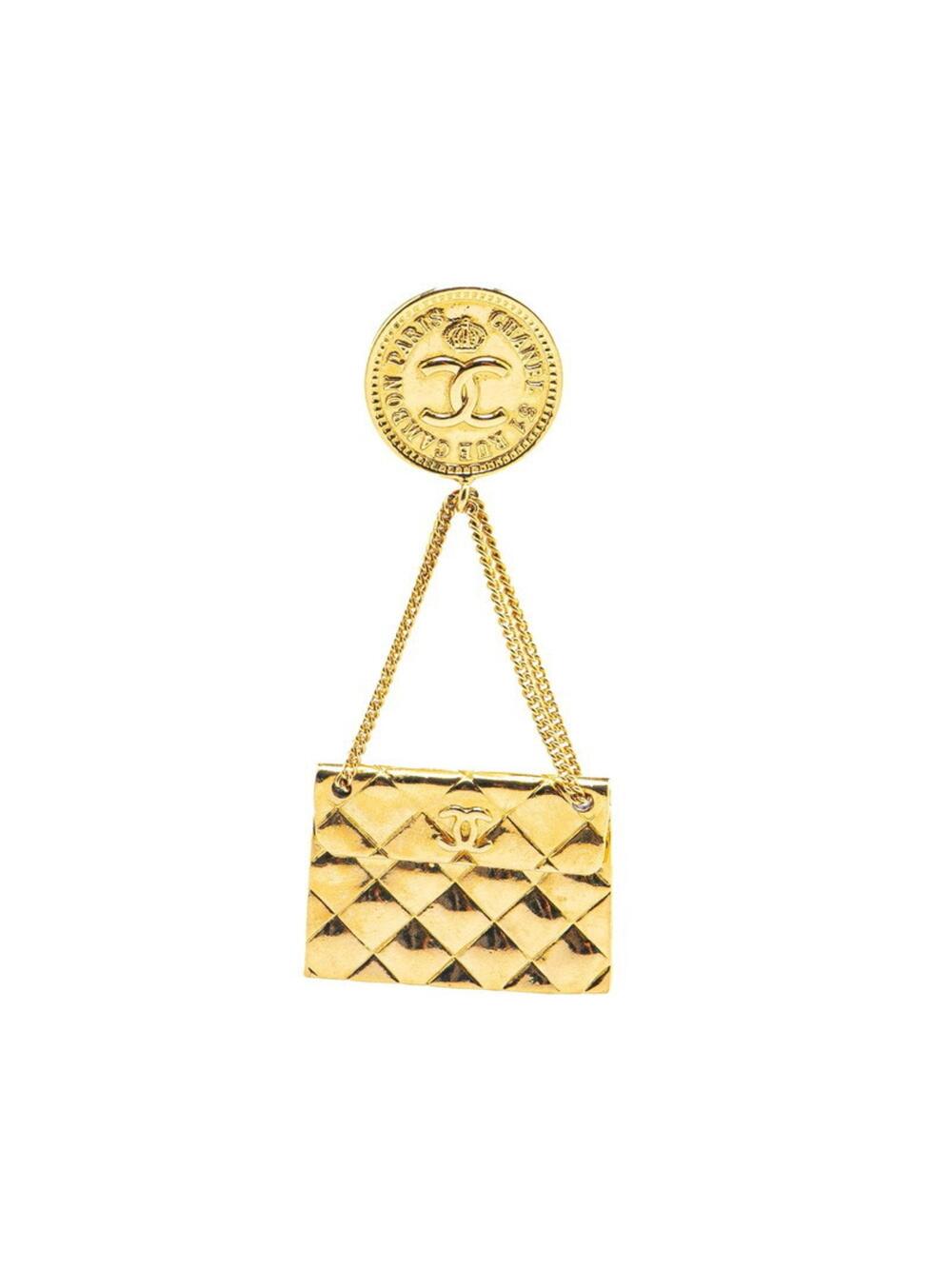 Chanel Cc Logo Brooch Metal #208719C72B